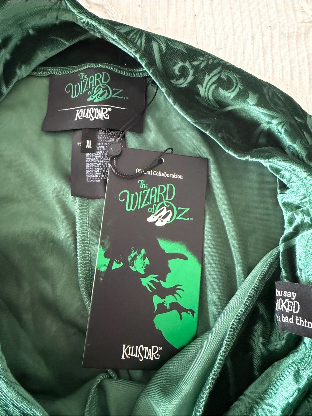 Wizard of oz Killstar Emerald leggings - Picture 2 of 6